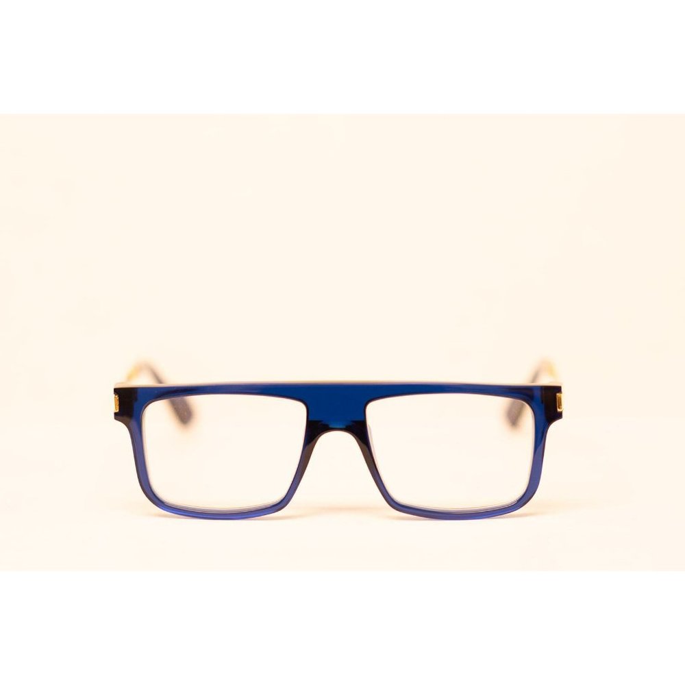 24k Gold Men's Optical Eyewear - Delixs Lyon DX601C 01-M VP00 2